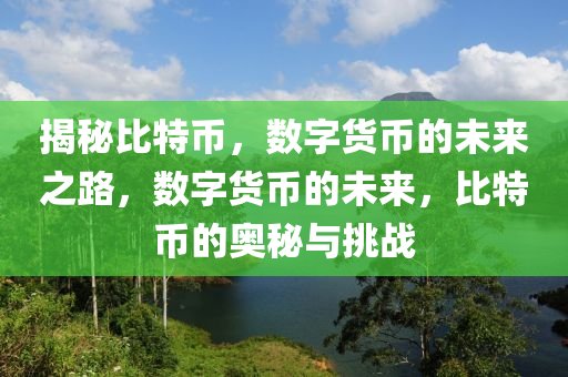 揭秘比特幣，數(shù)字貨幣的未來(lái)之路，數(shù)字貨幣的未來(lái)，比特幣的奧秘與挑戰(zhàn)