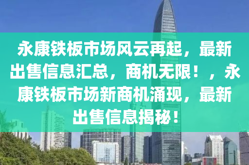 永康鐵板市場風(fēng)云再起，最新出售信息匯總，商機(jī)無限！，永康鐵板市場新商機(jī)涌現(xiàn)，最新出售信息揭秘！