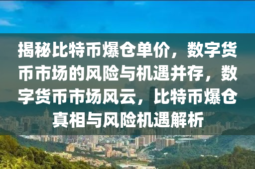 揭秘比特幣爆倉單價(jià)，數(shù)字貨幣市場的風(fēng)險(xiǎn)與機(jī)遇并存，數(shù)字貨幣市場風(fēng)云，比特幣爆倉真相與風(fēng)險(xiǎn)機(jī)遇解析