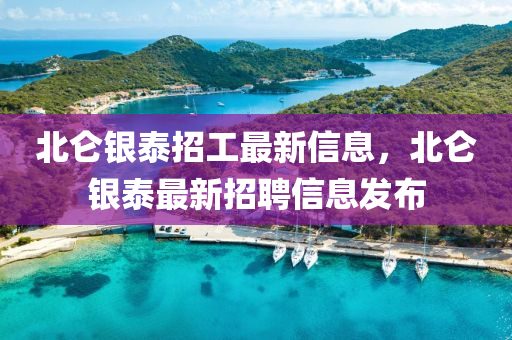 北侖銀泰招工最新信息，北侖銀泰最新招聘信息發(fā)布