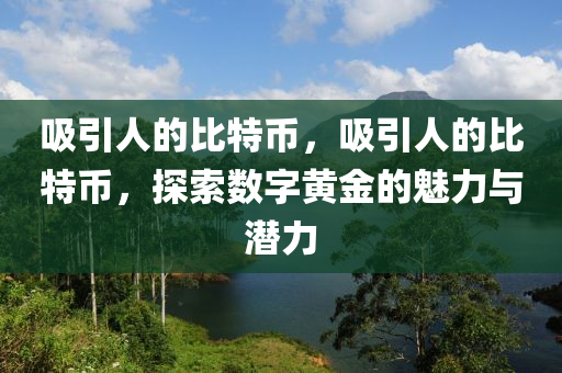 吸引人的比特幣，吸引人的比特幣，探索數(shù)字黃金的魅力與潛力