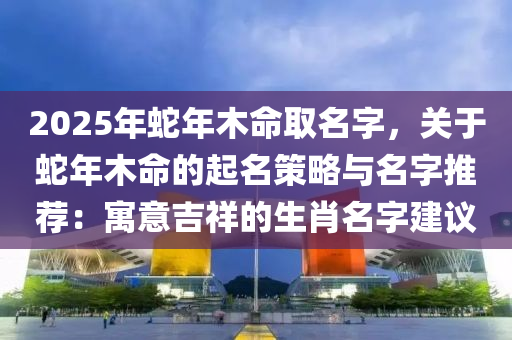 2025年蛇年木命取名字，關(guān)于蛇年木命的起名策略與名字推薦：寓意吉祥的生肖名字建議