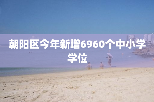 朝陽區(qū)今年新增6960個(gè)中小學(xué)學(xué)位