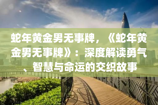 蛇年黃金男無(wú)事牌，《蛇年黃金男無(wú)事牌》：深度解讀勇氣、智慧與命運(yùn)的交織故事