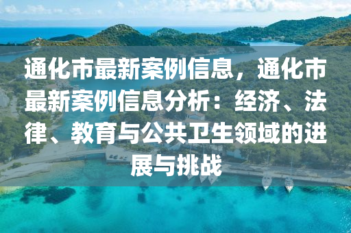 通化市最新案例信息，通化市最新案例信息分析：經(jīng)濟、法律、教育與公共衛(wèi)生領域的進展與挑戰(zhàn)