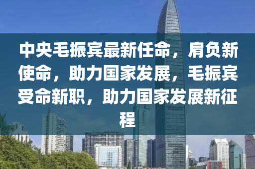 中央毛振賓最新任命，肩負(fù)新使命，助力國(guó)家發(fā)展，毛振賓受命新職，助力國(guó)家發(fā)展新征程