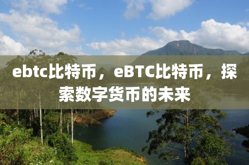 ebtc比特幣，eBTC比特幣，探索數(shù)字貨幣的未來(lái)