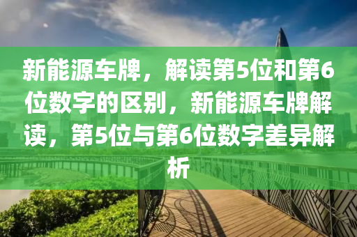 新能源車牌，解讀第5位和第6位數(shù)字的區(qū)別，新能源車牌解讀，第5位與第6位數(shù)字差異解析