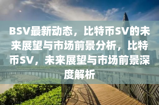 BSV最新動(dòng)態(tài)，比特幣SV的未來展望與市場前景分析，比特幣SV，未來展望與市場前景深度解析